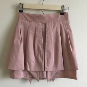 KEEPSAKE The Label Pleated Mini Skirt